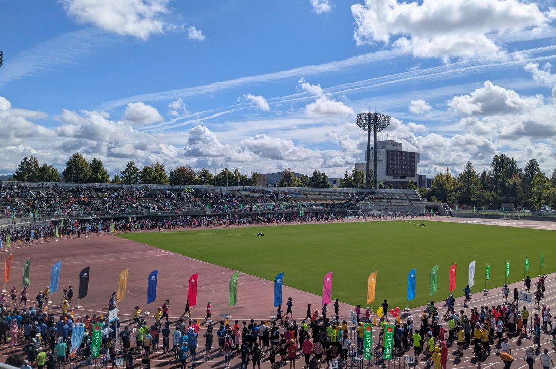 トマト銀行リレーマラソンに参加しました♪