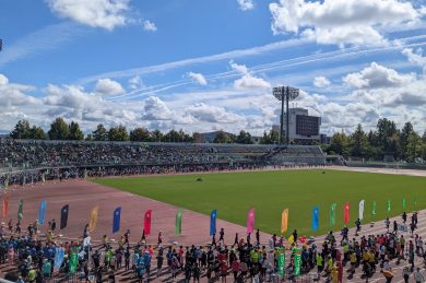 トマト銀行リレーマラソンに参加しました♪